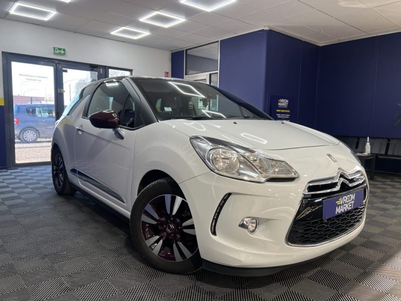 Citroën DS3 1.6 e-HDi 92ch So Chic | 129 800 KM | Immat FR | GPS | Bluetooth | Cuir chauffant  