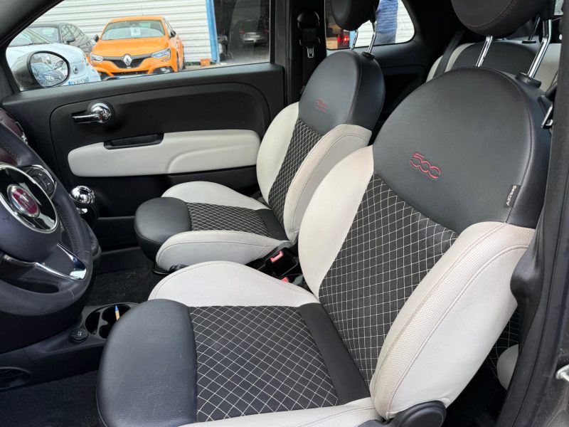 FIAT 500C CABRIOLET  1.2 8V 69CH ECO PACK LOUNGE 39MKM