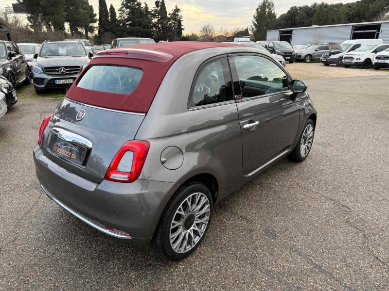 FIAT 500C CABRIOLET  1.2 8V 69CH ECO PACK LOUNGE 39MKM