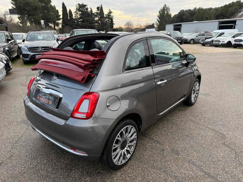 FIAT 500C CABRIOLET  1.2 8V 69CH ECO PACK LOUNGE 39MKM