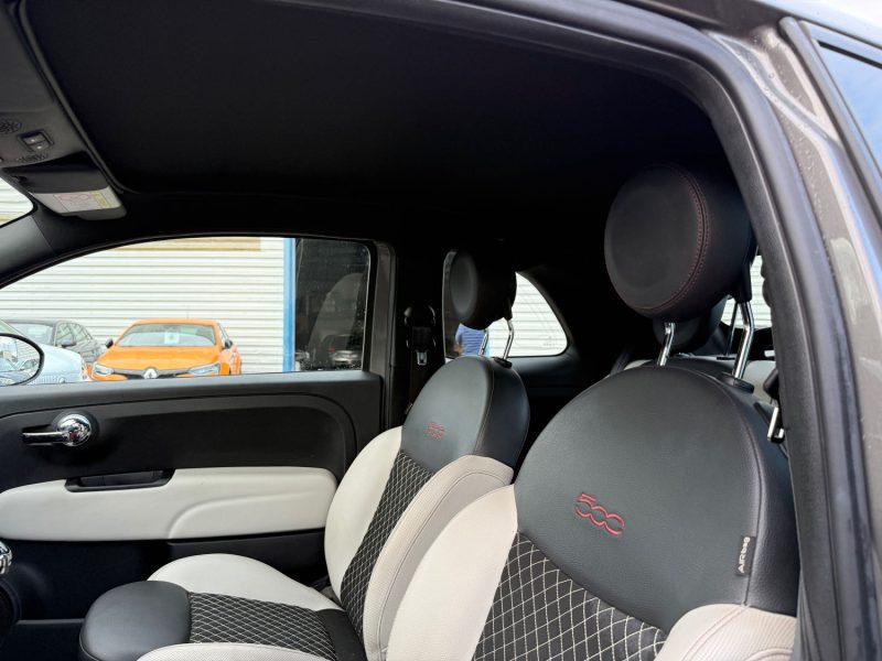 FIAT 500C CABRIOLET  1.2 8V 69CH ECO PACK LOUNGE 39MKM