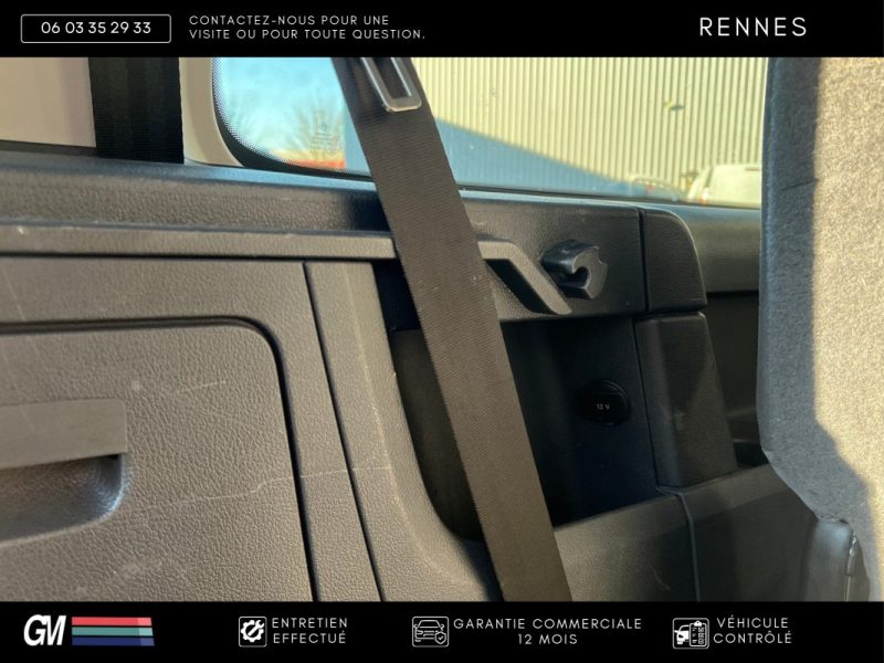 VOLKSWAGEN CADDY IV 1.6 TDI 7 PLACES / TVA RÉCUPÉRABLE / 1ÈRE MAIN FRANÇAISE / HISTORIQUE D’ENTRETIE