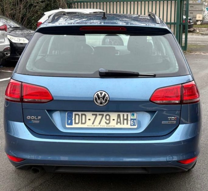 VOLKSWAGEN GOLF VII SW 1.6 TDI 105CH BLUEMOTION TECHNOLOGY FAP CONFORTLINE BUSINESS 2014
