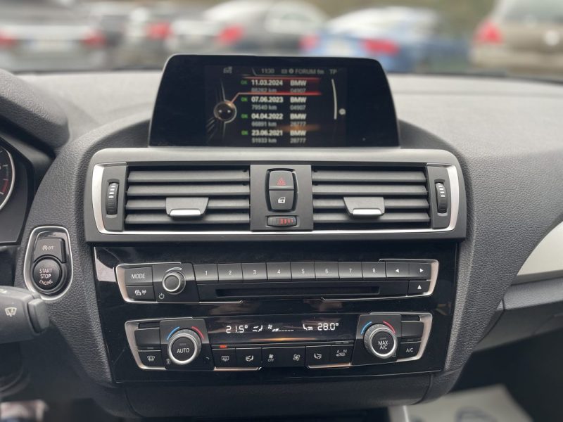 B.M.W. SERIE 1 114D 95CH SPORT 5P 2016