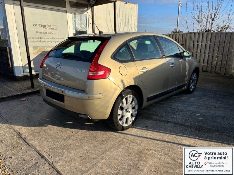 CITROEN C4 HDI 110 FAP EXCLUSIVE BMP6 2008