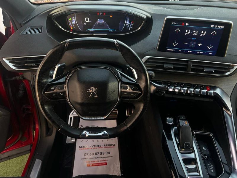 PEUGEOT 3008 SUV 2.0 BLUEHDI 180 GT EAT8  