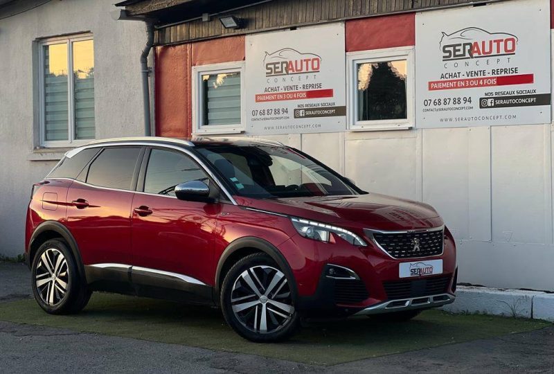 PEUGEOT 3008 SUV 2.0 BLUEHDI 180 GT EAT8  