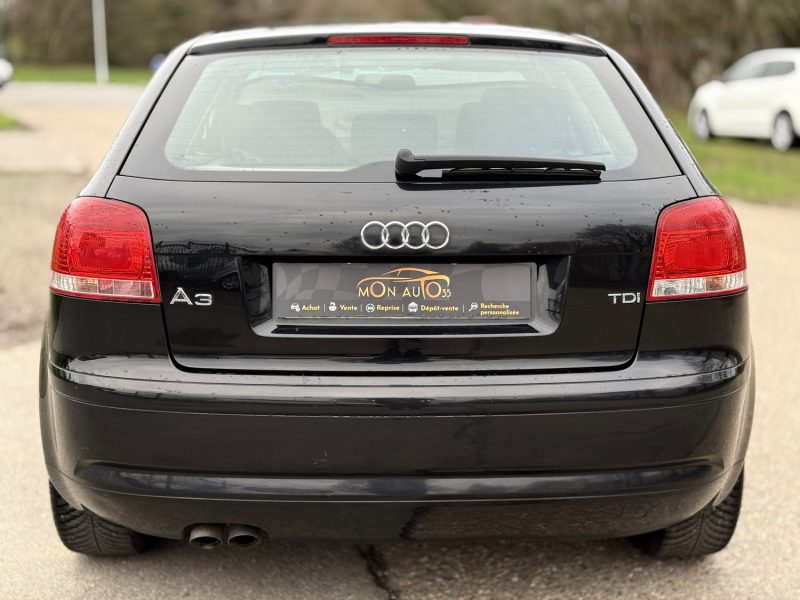 Audi A3 2.0 TDI 140 ch Ambition DPF – Clim Auto – Régulateur – Révisée & Garantie 6 mois