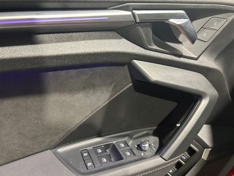 AUDI A3 SB 40 TFSI-E 204 S TRONIC / S LINE / CARPLAY / TOIT OUVRANT / PACK LED / SIEGE CHAUFFANT 