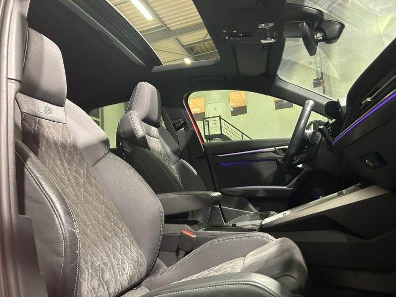 AUDI A3 SB 40 TFSI-E 204 S TRONIC / S LINE / CARPLAY / TOIT OUVRANT / PACK LED / SIEGE CHAUFFANT 