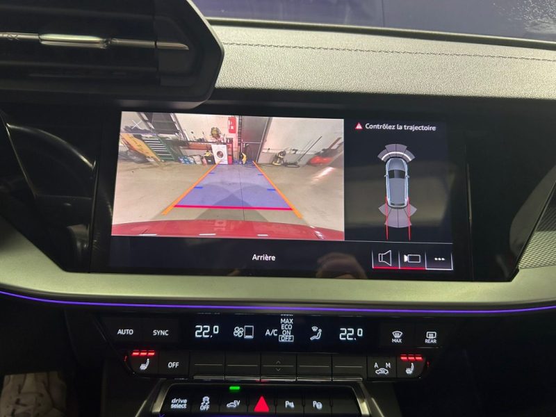 AUDI A3 SB 40 TFSI-E 204 S TRONIC / S LINE / CARPLAY / TOIT OUVRANT / PACK LED / SIEGE CHAUFFANT 