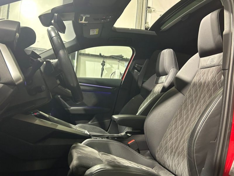 AUDI A3 SB 40 TFSI-E 204 S TRONIC / S LINE / CARPLAY / TOIT OUVRANT / PACK LED / SIEGE CHAUFFANT 