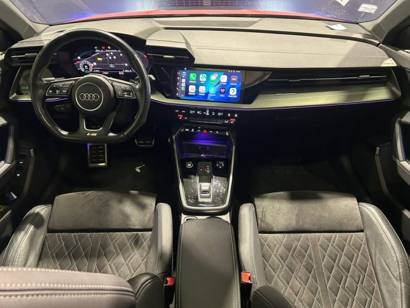 AUDI A3 SB 40 TFSI-E 204 S TRONIC / S LINE / CARPLAY / TOIT OUVRANT / PACK LED / SIEGE CHAUFFANT 