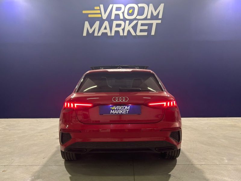 AUDI A3 SB 40 TFSI-E 204 S TRONIC / S LINE / CARPLAY / TOIT OUVRANT / PACK LED / SIEGE CHAUFFANT 