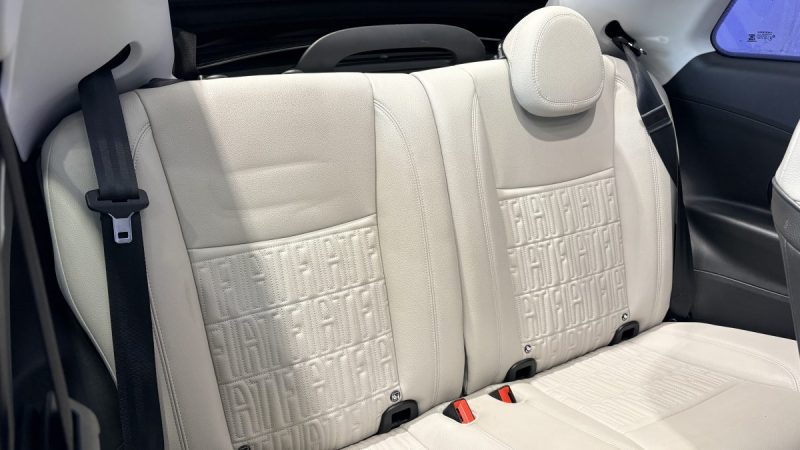 Fiat 500c e 118CH - LA PRIMA - 2020- Appel car Play - intérieur  cuir - Phare full led 