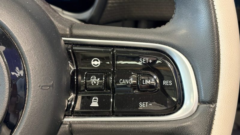 Fiat 500c e 118CH - LA PRIMA - 2020- Appel car Play - intérieur  cuir - Phare full led 