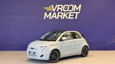 Fiat 500c e 118CH - LA PRIMA - 2020- Appel car Play - intérieur  cuir - Phare full led 