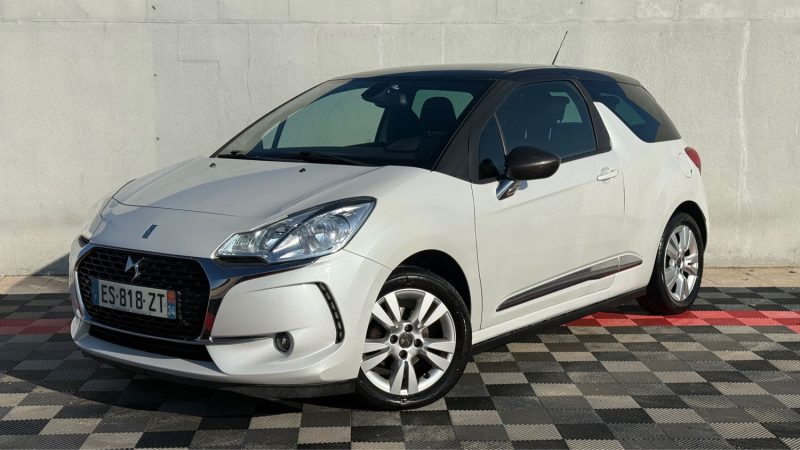 DS DS 3 DS DS3 1.2 E THP 110 CV BOITE AUTO SO CHIC  2017