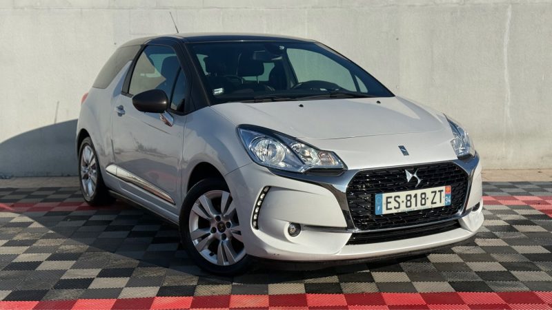 DS DS 3 DS DS3 1.2 E THP 110 CV BOITE AUTO SO CHIC  2017