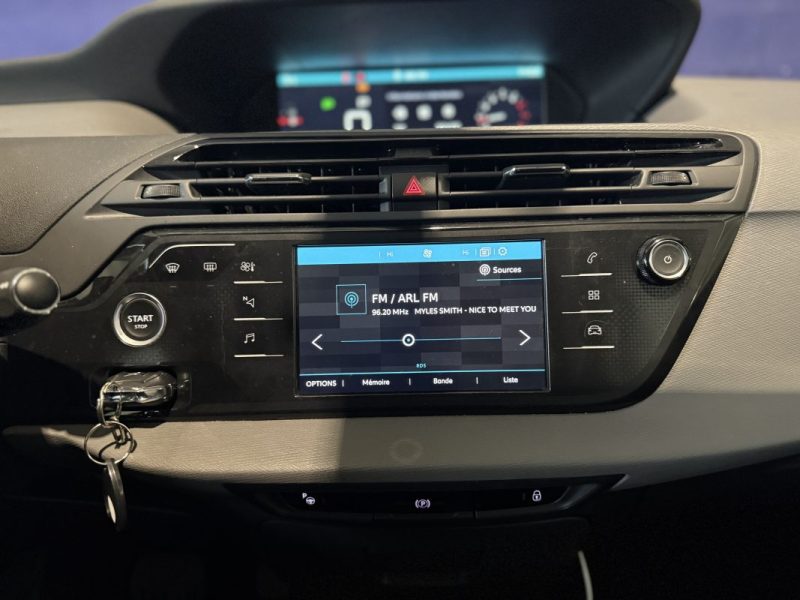 CITROEN  C4 Picasso 1.2 130 CARPLAY CAMÉRA/RADAR - COURROIE NEUVE - ENTRETIEN OK - BOITE AUTO - 2017