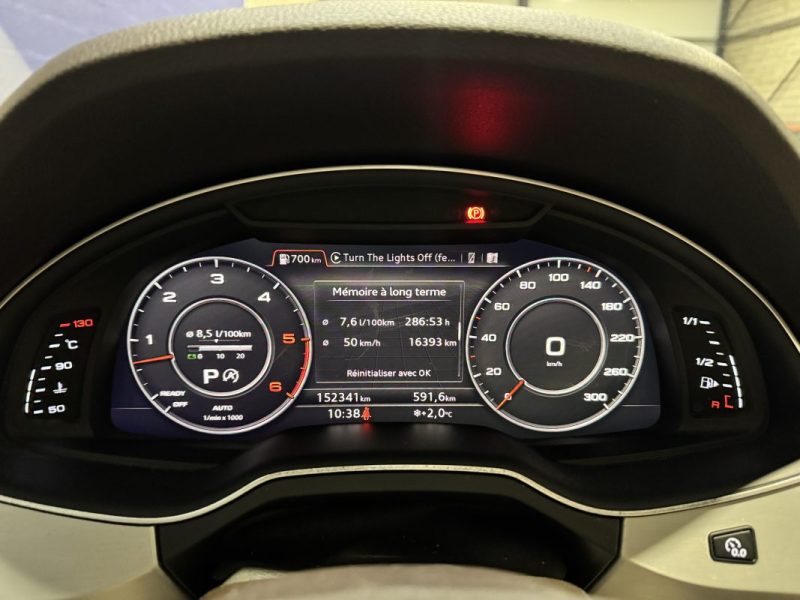 AUDI Q7 45 TDI V6 3.0 231 AVUS Extended TIPTRONIC / SUIVI COMPLET AUDI