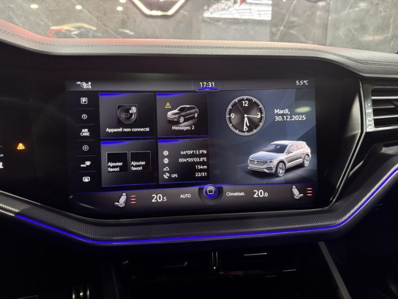 VOLKSWAGEN TOUAREG R 3.0 TSI EHYBRID 462CH ELEGANCE 4MOTION TTC TVA APPLICABLE  