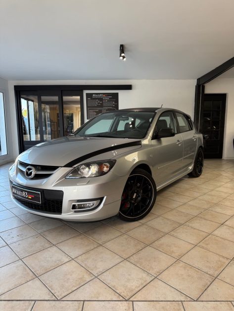 Mazda 3 MPS 2.3 Turbo 260 ch – Différentiel autobloquant – Jantes BBS – Garantie 1 an