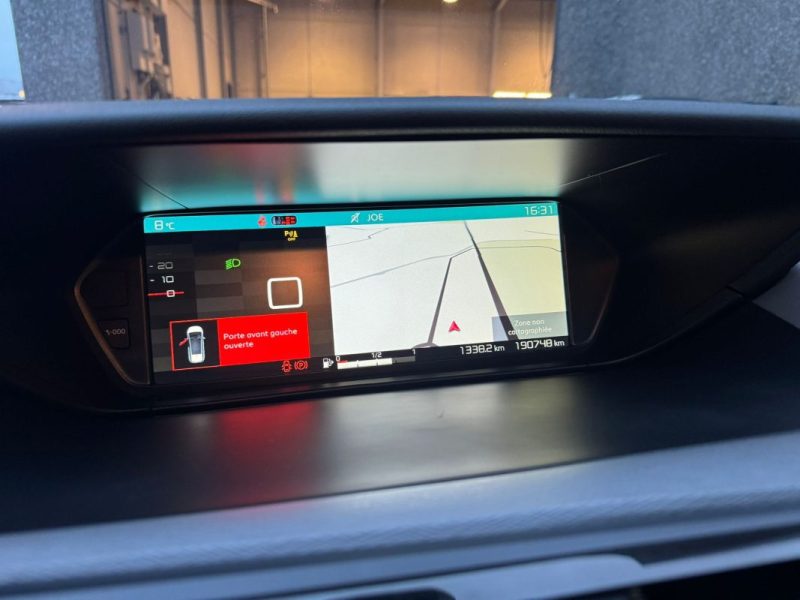 CITROEN C4 SPACETOURER 130CV DIN ET 7CV FISCAUX  