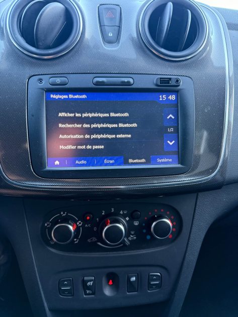 DACIA SANDERO  II PHASE 2 STEPWAY 1.5 DCI  90 CV - GARANTIE NATIONALE 24 MOIS 