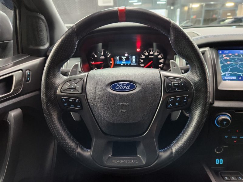 FORD RAPTOR RANGER 2.0 ECOBLUE 213 DOUBLE CABINE BVA*PAS DE MALUS*GPS*CAMERA 2020