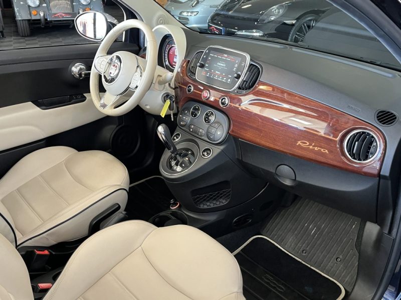 FIAT 500 CABRIO RIVA 0.9 8V TWINAIR 85CH S&S  