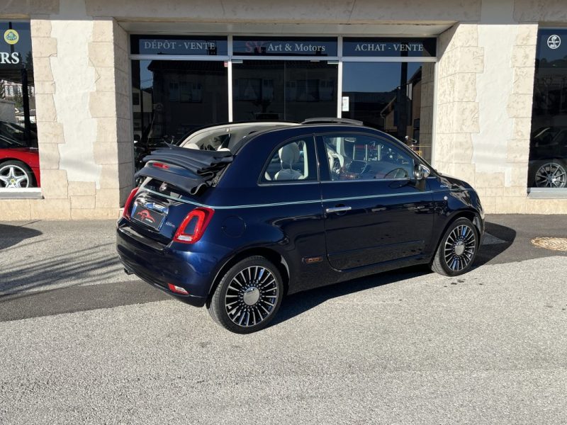 FIAT 500 CABRIO RIVA 0.9 8V TWINAIR 85CH S&S  