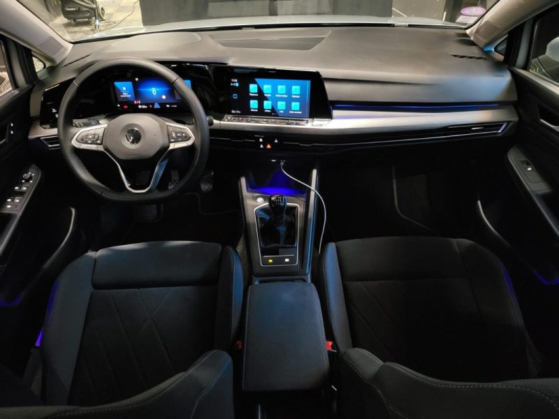 VOLKSWAGEN GOLF 1.5 TSI 130cv STYLE / SIEGE ELECTRIQUE A MEMOIRE MASSANT / ECLAIRAGE D\'AMBIANCE