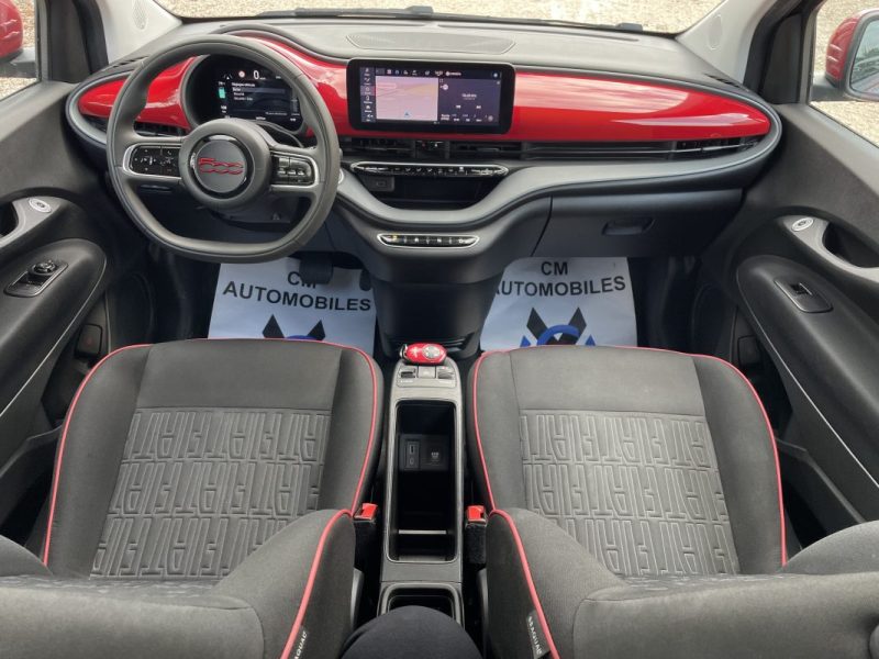 FIAT 500 e RED 95CV 1ÈRE MAIN 