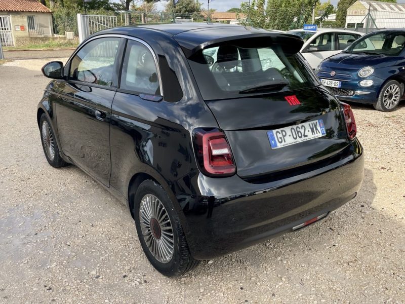 FIAT 500 e RED 95CV 1ÈRE MAIN 