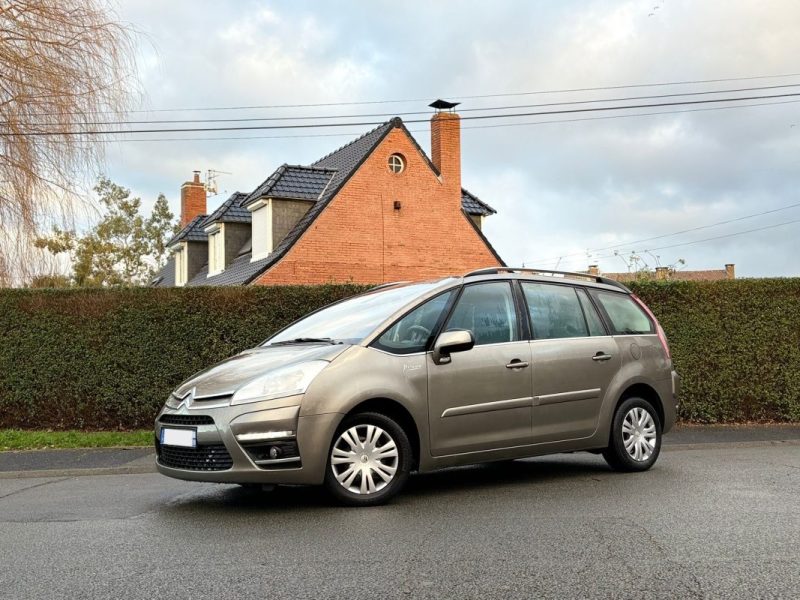 ✅ MAGNIFIQUECITROEN C4 GRAN PICASSO  7 PLACES 1.6 EHDI CARNET COMPLET
