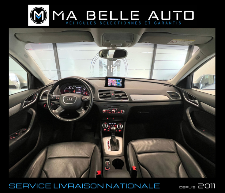 Audi Q3 2.0 tdi 140 Quattro S Tronic 7 / Faible kilométrage / Moteur d'origine / 241 euros mensuel