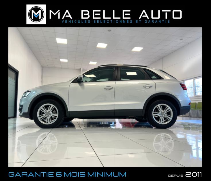 Audi Q3 2.0 tdi 140 Quattro S Tronic 7 / Faible kilométrage / Moteur d'origine / 241 euros mensuel