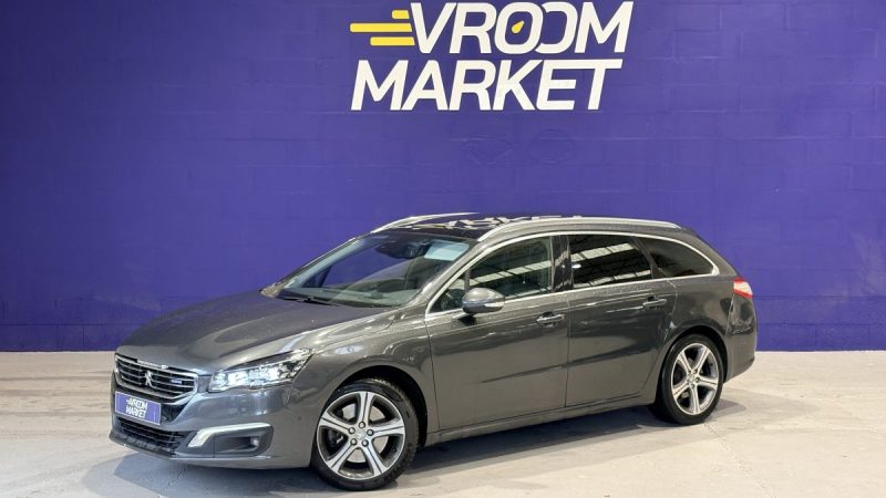 Peugeot 508  2.0 180ch FÉLINE EAT6 2014- Siege Cuir Chauffant -Toit panoramique - distribution ok  
