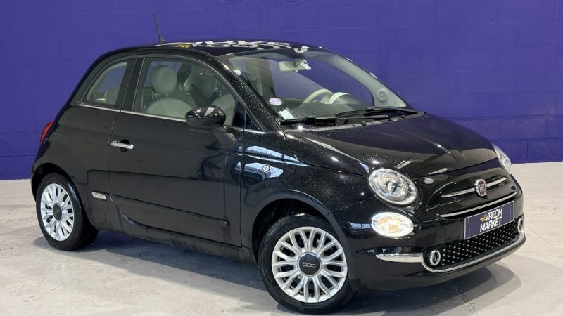 Fiat 500 69ch lounge - reprogrammation éthanol -Toit panoramique- Ideal jeunes permis 