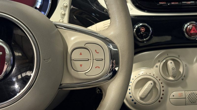 Fiat 500 69ch lounge - reprogrammation éthanol -Toit panoramique- Ideal jeunes permis 