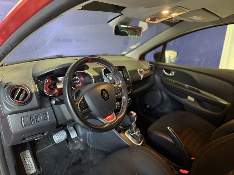 RENAULT CLIO 4 RS PHASE 2 200ch 1.6 CUP - RS MONITOR - BOSE - SUIVIE RENAULT COMPLET - 2016 -