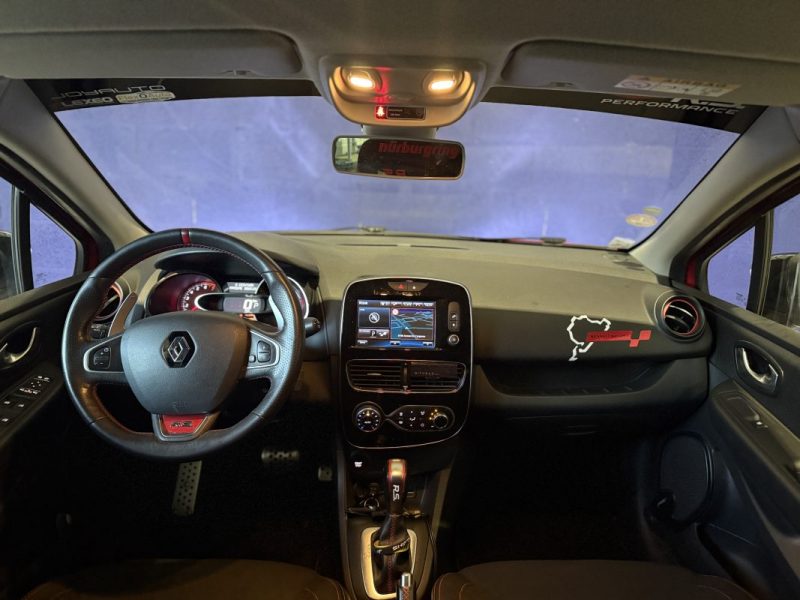 RENAULT CLIO 4 RS PHASE 2 200ch 1.6 CUP - RS MONITOR - BOSE - SUIVIE RENAULT COMPLET - 2016 -