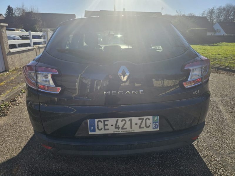 RENAULT MEGANE III 1.5 DCI 90CH FAP AUTHENTIQUE ECO² 2012