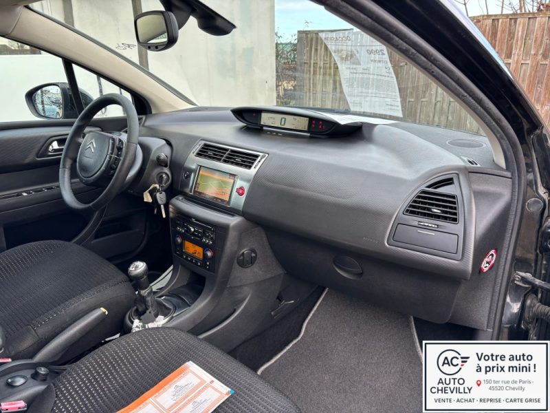 CITROEN C4 HDI 92 AIRDREAM GPS/ENTRETIEN COMPLET/1ER MAIN