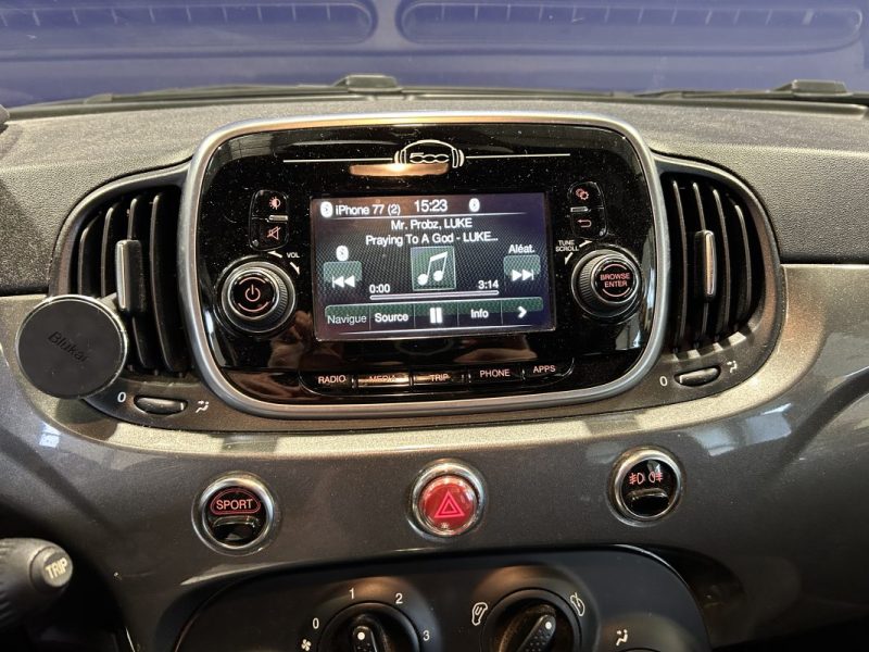 FIAT 500 ABARTH 1.4 TURBO T-JET 145CH 595 TURISMO LIGNE MAGNETI MARRELI