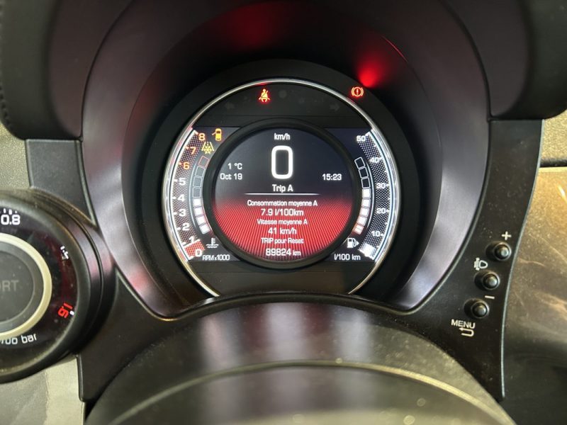 FIAT 500 ABARTH 1.4 TURBO T-JET 145CH 595 TURISMO LIGNE MAGNETI MARRELI