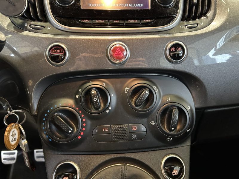 FIAT 500 ABARTH 1.4 TURBO T-JET 145CH 595 TURISMO LIGNE MAGNETI MARRELI