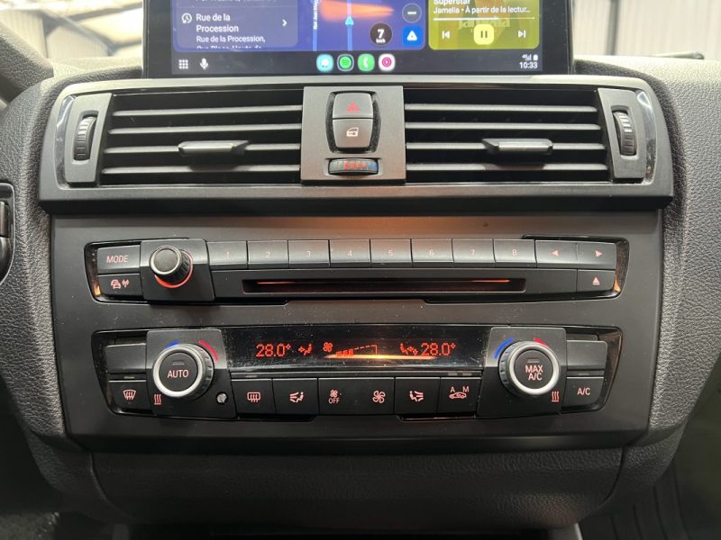 BMW Serie 1 116i Automatique 136ch BVA Première | 105 000 KM | Carplay | Jantes 18" | Boite auto