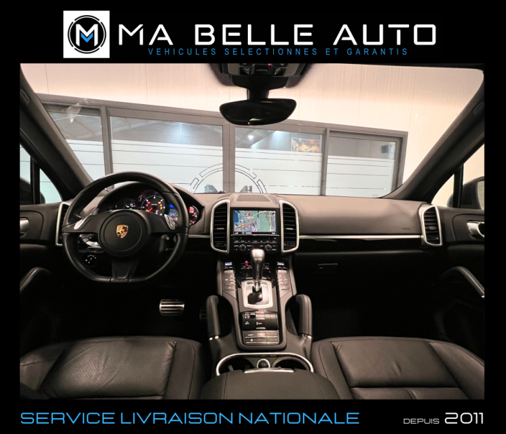 Porsche Cayenne II 958 4.2 V8 380 Tiptronic 8 / TOIT PANO. GPS XENON CUIR JA21 / 473 euros mensuel
